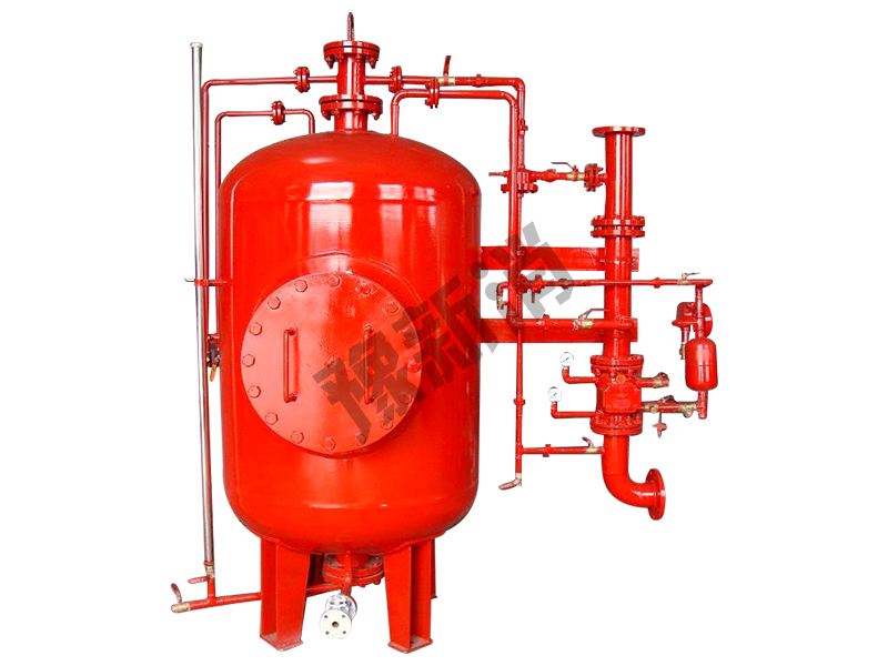 閉式泡沫-水噴淋裝置